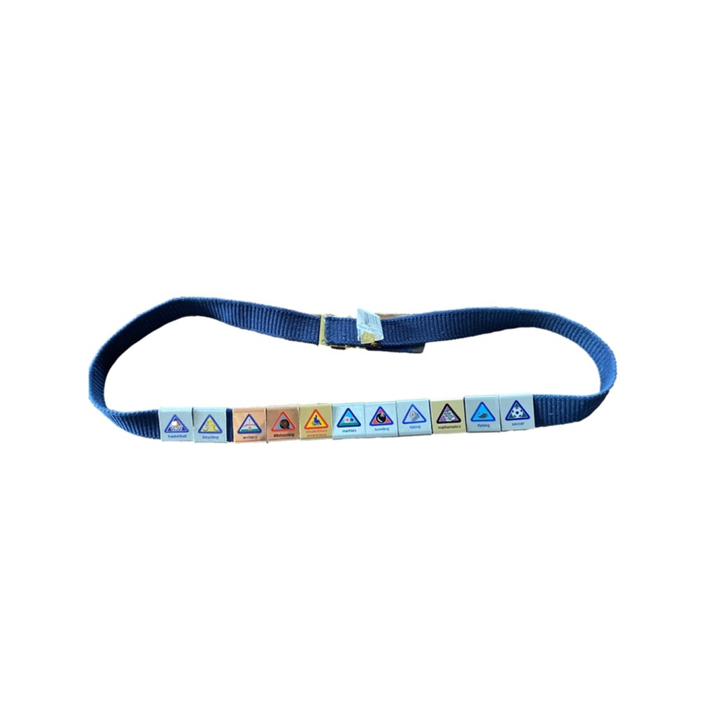 Boy Scout Unbranded Blue Belt One Size